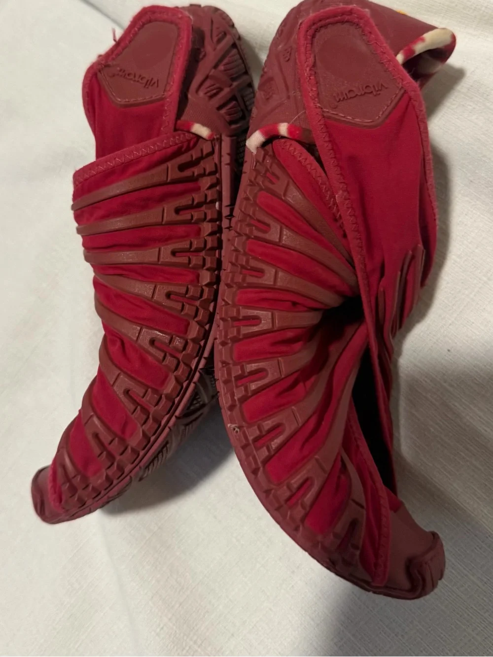 Vibram Furoshiki Wrap Shoes US 8 red Outdoor Breathable Washable summer